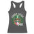 Funny St Patrick's Day Lucky Little Dude Racerback Tank Top Cute Leprechaun Shamrock