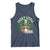 Funny St Patrick's Day Lucky Little Dude Tank Top Cute Leprechaun Shamrock