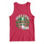 Funny St Patrick's Day Lucky Little Dude Tank Top Cute Leprechaun Shamrock