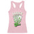 Funny St Patrick's Day Casino Games Racerback Tank Top Lucky Girl Shamrock Casino Poker Chips Cards