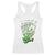 Funny St Patrick's Day Casino Games Racerback Tank Top Lucky Girl Shamrock Casino Poker Chips Cards