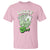 Funny St Patrick's Day Casino Games T Shirt Lucky Girl Shamrock Casino Poker Chips Cards