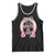 Funny St Patrick's Day Cowgirl Coquette Tank Top Howdy Go Lucky Pink Horseshoe