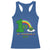 Funny First 1st St Patrick's Day Racerback Tank Top Shamrock Rainbow Glitter Print