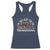 Funny American Football I'm Just Here For The Snacks Racerback Tank Top Glitter Print