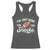 Funny American Football I'm Just Here For The Snacks Racerback Tank Top Vintage Star