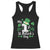 Funny My 1st St Patrick's Day Racerback Tank Top Shamrock