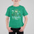 Funny My 1st St Patrick's Day T Shirt For Kid Shamrock Glitter Print