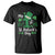 Funny My 1st St Patrick's Day T Shirt Shamrock Glitter Print