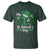 Funny My 1st St Patrick's Day T Shirt Shamrock Glitter Print