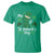 Funny My 1st St Patrick's Day T Shirt Shamrock Glitter Print