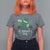 Funny My 1st St Patrick's Day T Shirt For Women Shamrock Glitter Print