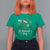 Funny My 1st St Patrick's Day T Shirt For Women Shamrock Glitter Print