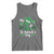 Funny My 1st St Patrick's Day Tank Top Shamrock Glitter Print