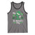 Funny My 1st St Patrick's Day Tank Top Shamrock Glitter Print