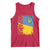 Ukraine Pride Ykpaiha Tank Top Vintage Ukrainian Flag