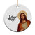 Funny Christian Xmas Christmas Ornament I Saw That Jesus Bible Meme - Wonder Print Shop