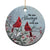 Memorial Christmas Ornament We Are Always With You Cardinal Birds Winter Season - Wonder Print Shop