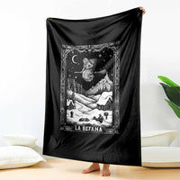 Italian Christmas La Befana Throw Blanket Buon Befana Folklore Xmas Witch - Wonder Print Shop