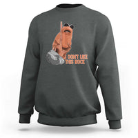 Funny Marcus The Worm Sweatshirt I Dont Like This Rock Meme - Wonder Print Shop