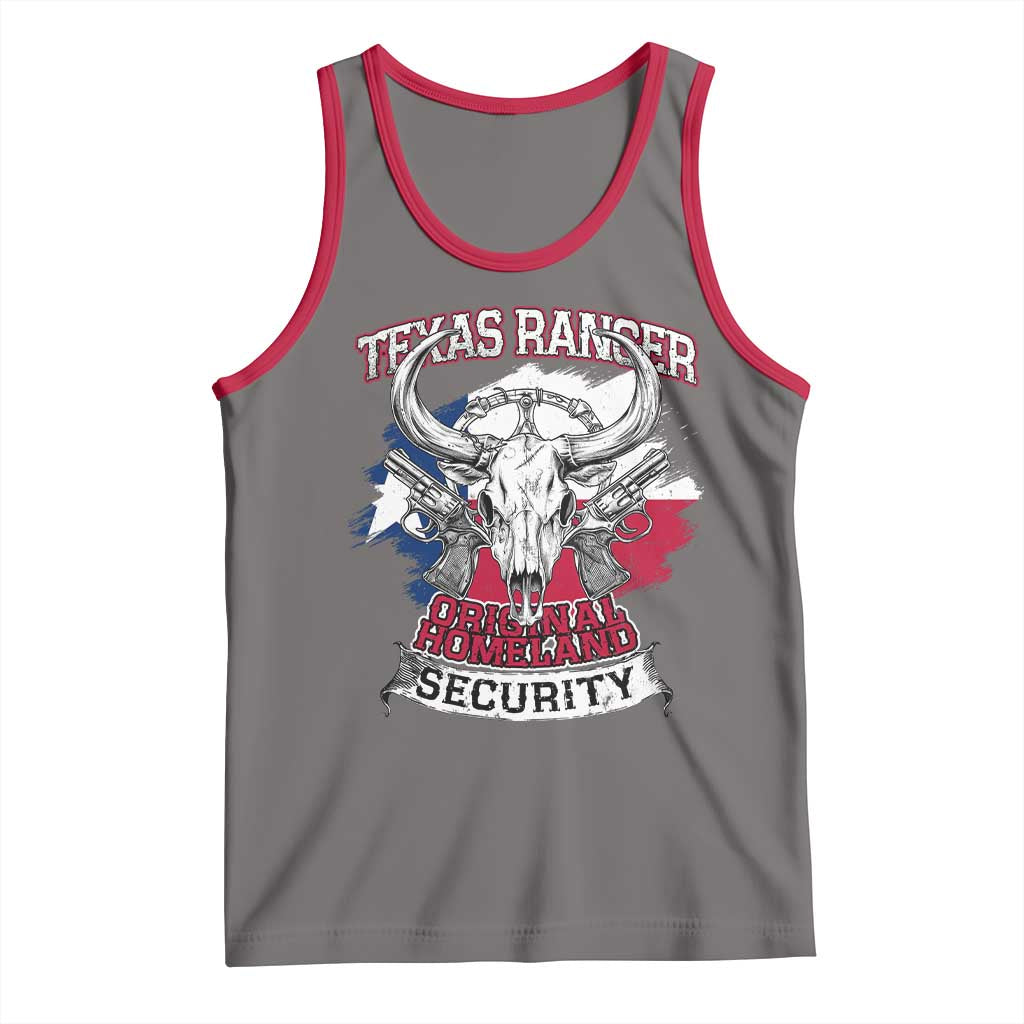 Texas Ranger Original Homeland Security Tank Top History Of Texas