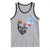 Funny Chimpanzee Basketball Monkey Tank Top