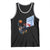 Funny Chimpanzee Basketball Monkey Tank Top