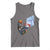 Funny Chimpanzee Basketball Monkey Tank Top