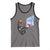 Funny Chimpanzee Basketball Monkey Tank Top