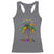 Funny Mardi Gras Coconut Palm Tree Racerback Tank Top Laissez Les Bons Temps Rouler Beads Masks