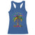 Funny Mardi Gras Coconut Palm Tree Racerback Tank Top Laissez Les Bons Temps Rouler Beads Masks