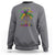 Funny Mardi Gras Coconut Palm Tree Sweatshirt Laissez Les Bons Temps Rouler Beads Masks