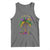 Funny Mardi Gras Coconut Palm Tree Tank Top Laissez Les Bons Temps Rouler Beads Masks