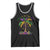 Funny Mardi Gras Coconut Palm Tree Tank Top Laissez Les Bons Temps Rouler Beads Masks