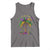 Funny Mardi Gras Coconut Palm Tree Tank Top Laissez Les Bons Temps Rouler Beads Masks