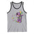 Funny Mardi Gras Cowgirl Tank Top Let's Geaux Girls Western Cowgirl Boots Carnival