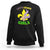 Funny Mardi Gras Cowgirl Sweatshirt Let's Geaux Girls Fleur De Lys