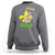 Funny Mardi Gras Cowgirl Sweatshirt Let's Geaux Girls Fleur De Lys