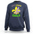 Funny Mardi Gras Cowgirl Sweatshirt Let's Geaux Girls Fleur De Lys