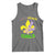 Funny Mardi Gras Cowgirl Tank Top Let's Geaux Girls Fleur De Lys