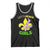 Funny Mardi Gras Cowgirl Tank Top Let's Geaux Girls Fleur De Lys