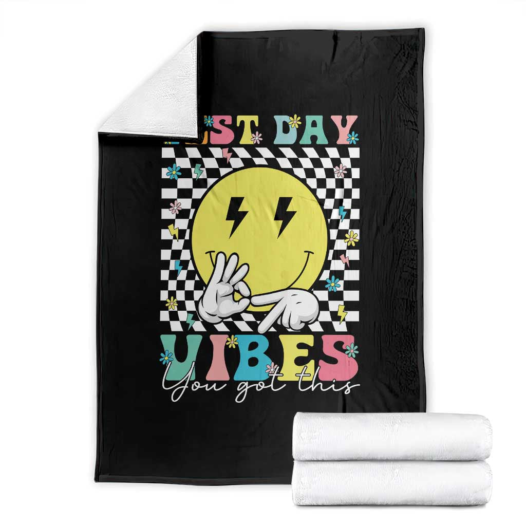 Test Day 67 Meme Throw Blanket You Got This Testing Teacher Retro Grooves