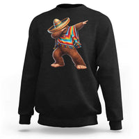 Mexican Bigfoot Dabbing Cinco de Mayo Funny Fiesta Sweatshirt