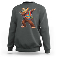 Mexican Bigfoot Dabbing Cinco de Mayo Funny Fiesta Sweatshirt