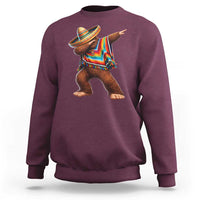 Mexican Bigfoot Dabbing Cinco de Mayo Funny Fiesta Sweatshirt