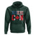 Half American Half Canadian Hoodie America Canada Patriotic Flag - Wonder Print Shop