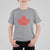 Thanksgiving Day T Shirt For Kid Thankful Vintage Maple Leaf Canada - Wonder Print Shop