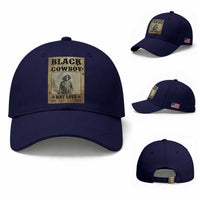 Black Cowboy Nat Love Baseball Cap Black History Month