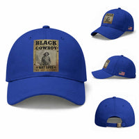 Black Cowboy Nat Love Baseball Cap Black History Month