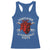 Funny Heart Surgery Racerback Tank Top Contains Aftermarket Parts